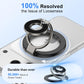 Metal Magnetic Ring Phone Holder  Kickstand Folding  Desk Stand Black  - ONXW215 2565-4