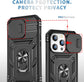 Hybrid Case Cover Metal Ring Lens Protects Kickstand Shockproof Armor  - ONXW122 2470-4