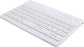  Wireless Keyboard   Ultra Slim   Rechargeable  Portable Compact  - ONS79 2053-6