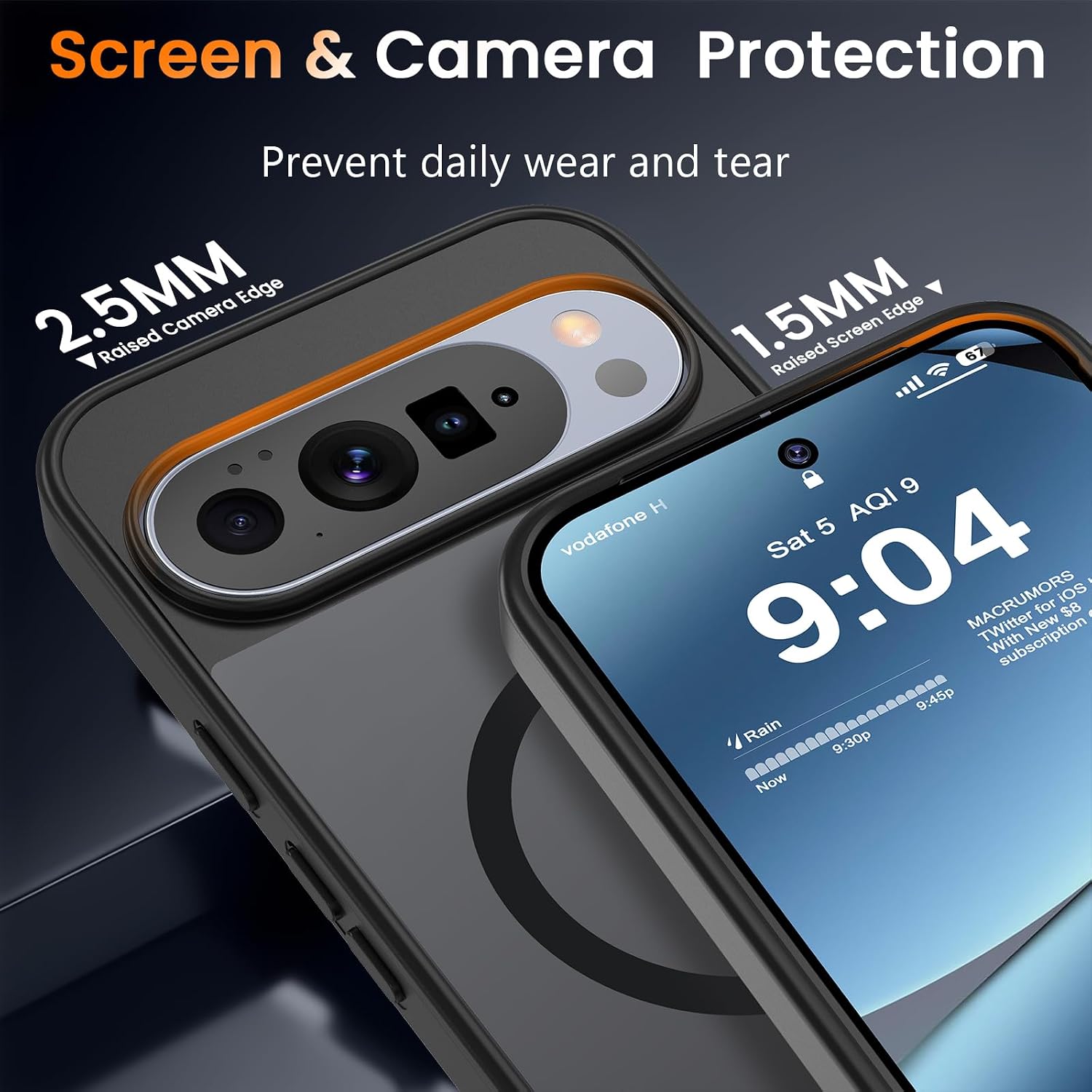 Magnetic Case Cover Armor Drop-Proof Defender Protective  - ONXW173 2522-5