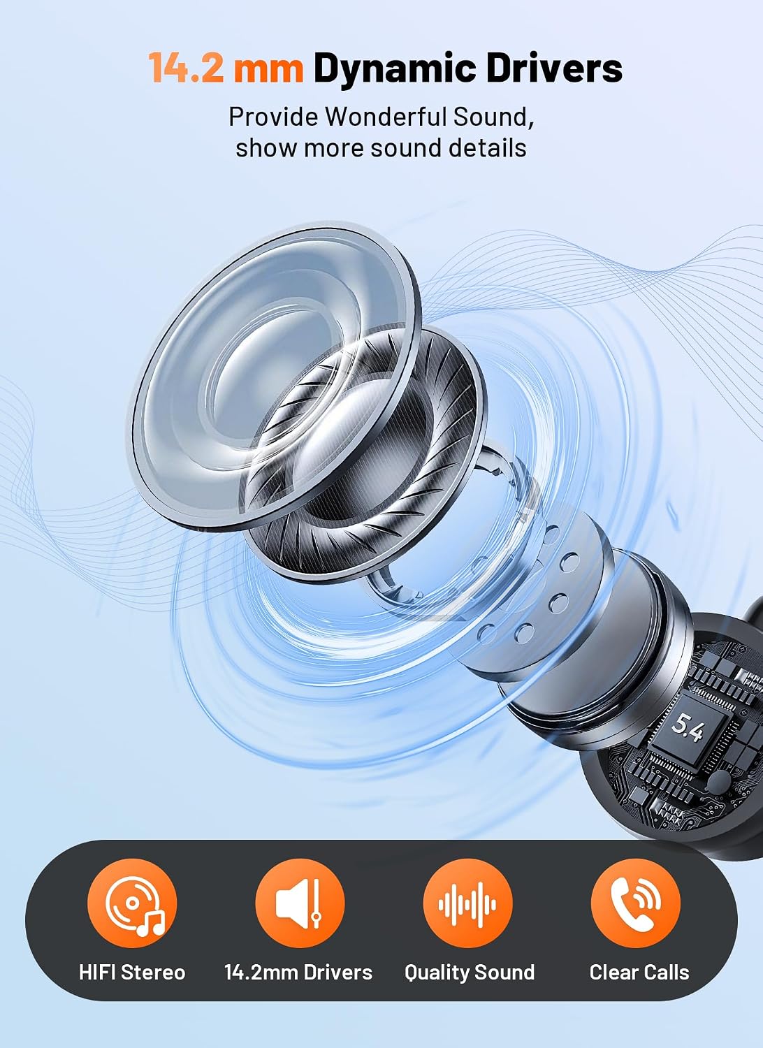 Wired TYPE-C Earphones USB-C Earbuds Magnetic Headphone w Mic Headset Earpieces  - ONC89 2574-2