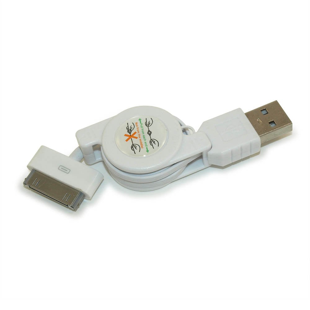 Retractable USB Cable Charger Power Wire Charge and Sync  Data Cord  - ONC58 2243-1