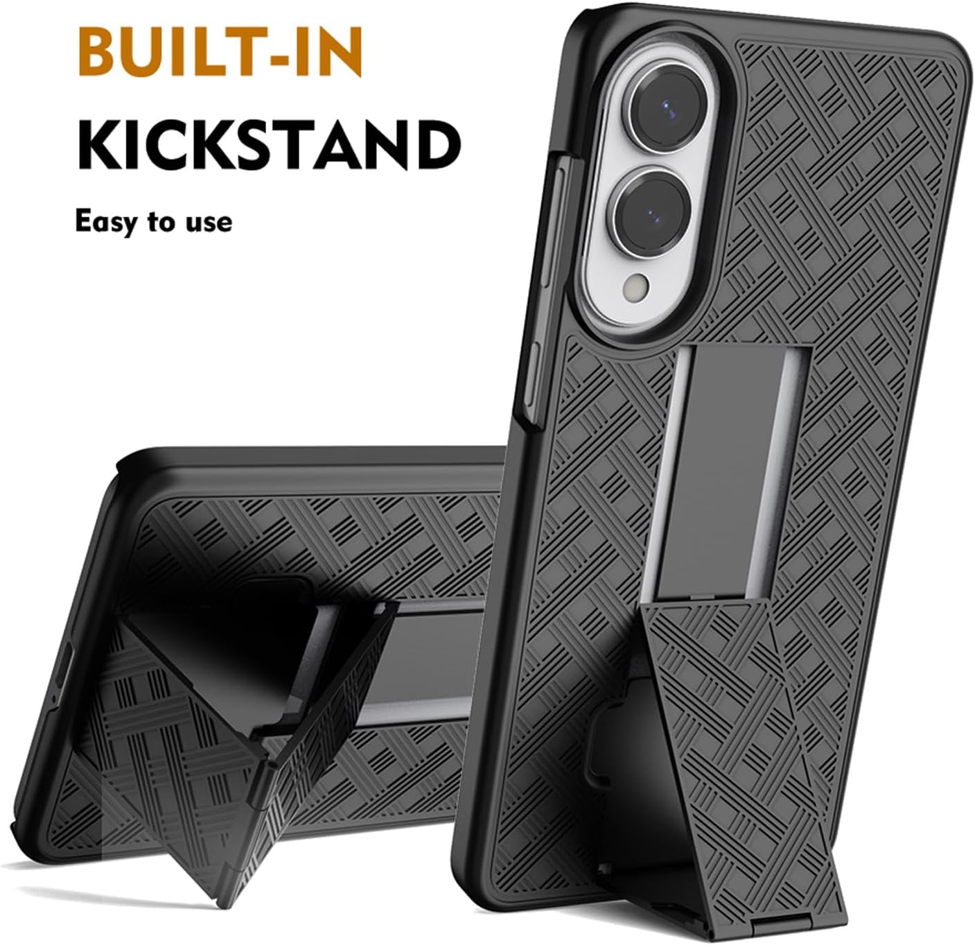 Case with Belt Clip Swivel Holster Combo Cover w Kickstand Drop-Proof Defender  - ONV98 2239-4
