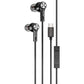 Wired TYPE-C Earphones USB-C Earbuds Magnetic Headphone w Mic Headset Earpieces  - ONC89 2574-1