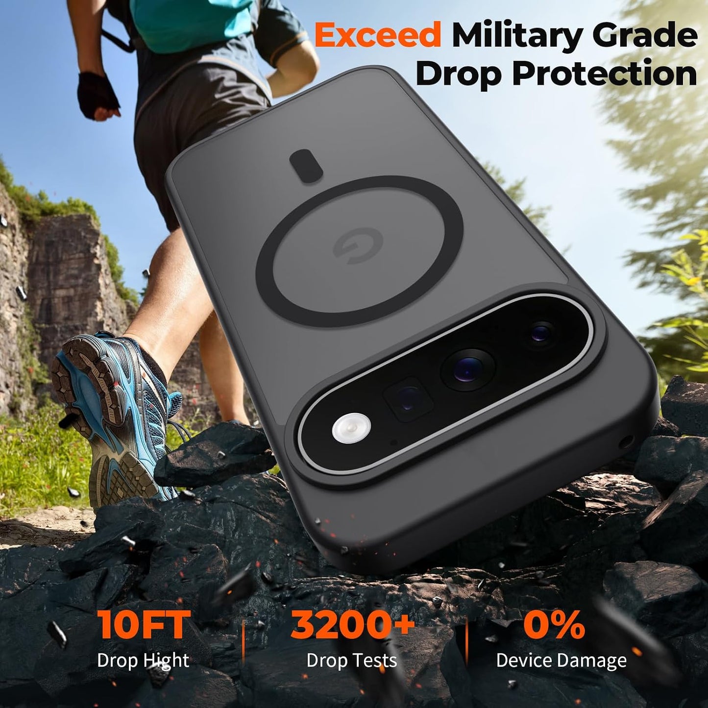 Magnetic Case Cover Armor Drop-Proof Defender Protective  - ONXW167 2516-4
