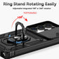 Hybrid Case Cover  Metal Ring  Lens Protects  Kickstand Shockproof Armor  - ONXW12 2348-6