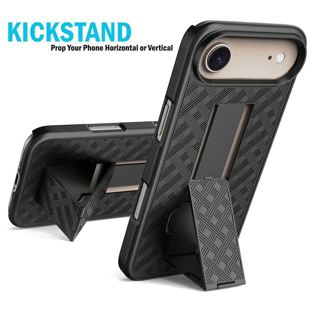 Case Belt Clip Holster Swivel Cover Kickstand Armor  - ONC35 2247-3