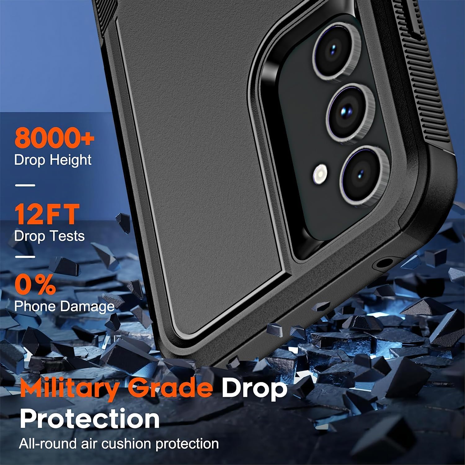 Case Cover Shockproof Non-Slip Armor Drop-Proof  - ONXW81 2418-5