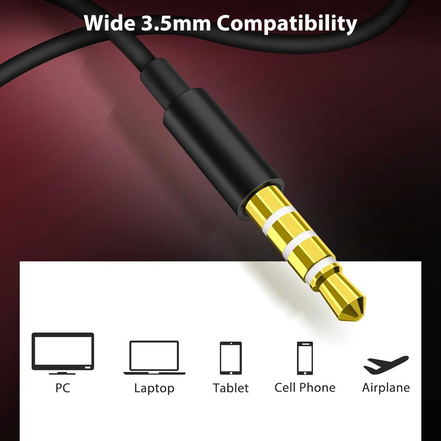 Retractable Earphones Headphones Hands-free  Earbuds 3.5mm w Mic Headset  - OND51 2328-5