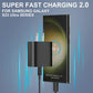 2 Pack 45W Fast Home Charger PD Type-C 2 Pack 6ft USB-C Cable Quick Power Adapter  - ONXW190 2539-3