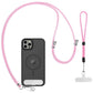 Pink 2 Pack Phone Lanyard Adjustable Holder 1 Pcs Neck Straps 1 Pcs Wrist Straps For Phone Cases  - ONXW275 2636-1