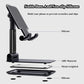 Foldable 2 Pack Phone Stand Portable Travel Holder Desktop Dock Cradle Fold-up  - ONXW230 2585-6