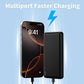 2 Pack 10000mAh Power Bank Backup Battery Portable Charger LED Indicators 2-Port USB 1-Port USB-C  - ONXW243 2599-3