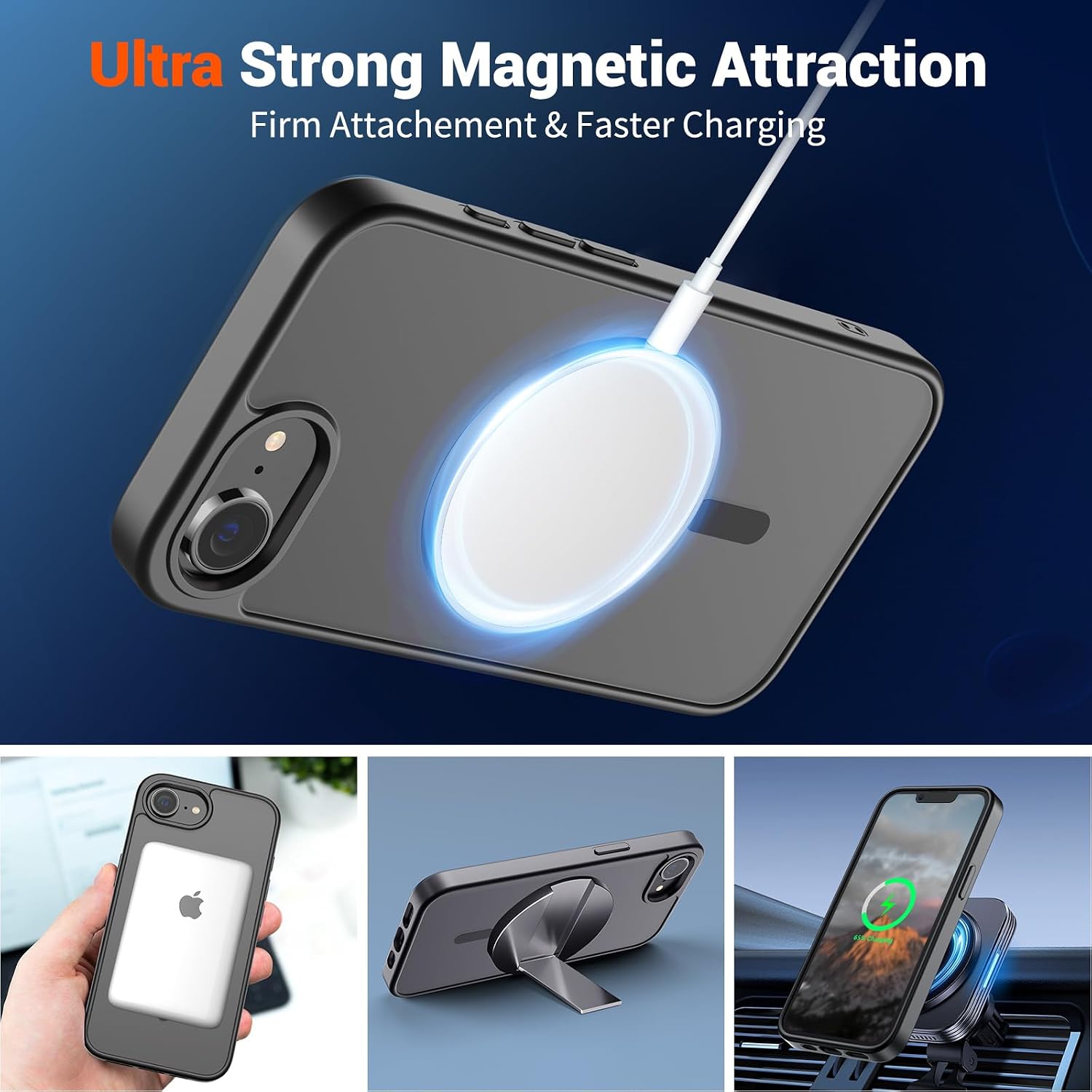 Magnetic Case Cover Armor Drop-Proof Defender Protective  - ONXW90 2431-5