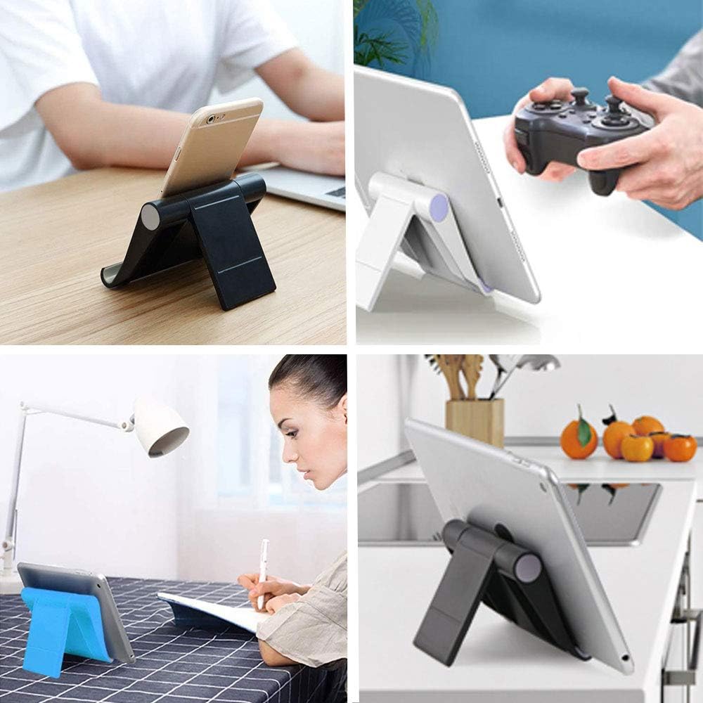 2 Pack Portable Fold-up Stand Holder Travel Desktop Cradle Dock  - ONXW207 2557-6