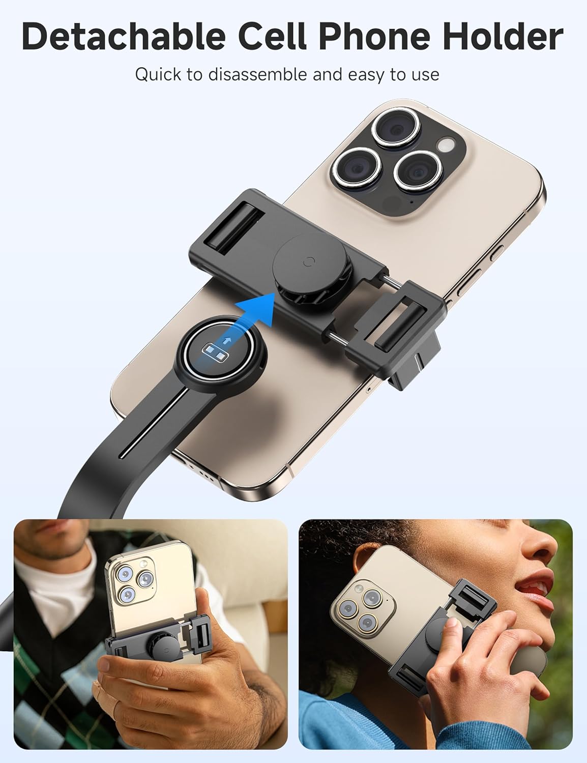 Selfie Stick  Wireless Built-in Tripod Remote Shutter Stand Self-Portrait  - ONXW14 2350-6