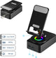 Wireless Speaker Desk Stand Audio Foldable Multimedia LED Lights  - ONXW17 2353-4