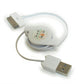Retractable USB Cable Charger Power Wire Charge and Sync  Data Cord  - ONC58 2243-2