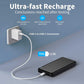 2 Pack 10000mAh Power Bank Backup Battery Portable Charger LED Indicators 2-Port USB 1-Port USB-C  - ONXW243 2599-6