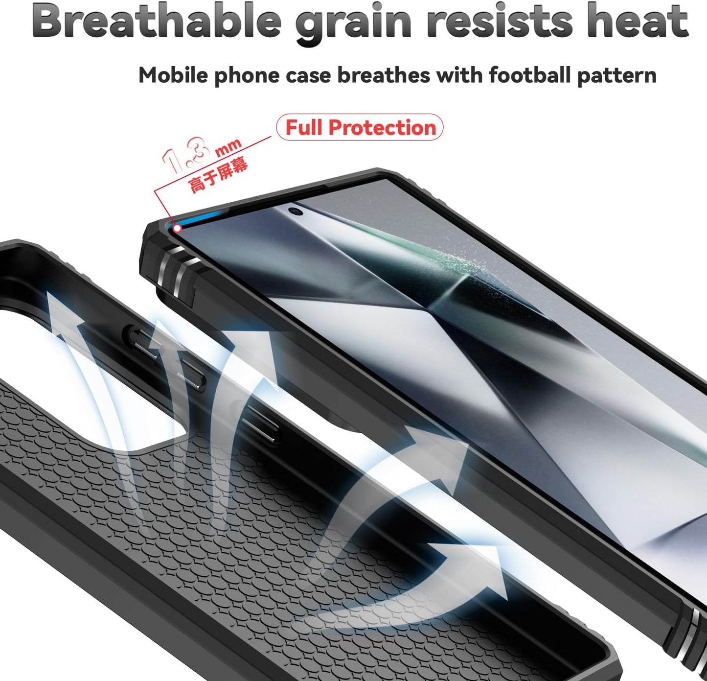 Hybrid Case Cover  Metal Ring  Lens Protects  Kickstand Shockproof Armor  - ONXW12 2348-2