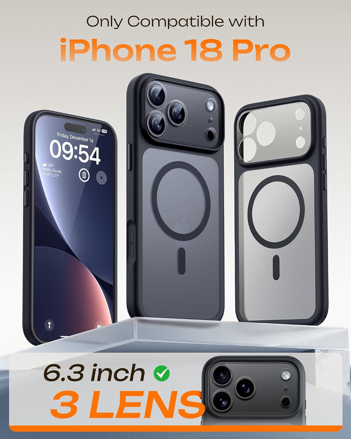 Magnetic Case Cover Armor Drop-Proof Defender Protective  - ONXW252 2609-2