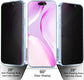 2 Pack Privacy Screen Protector Tempered Glass Curved Anti-Spy Anti-Peep 3D Edge  - ONXW249 2606-3