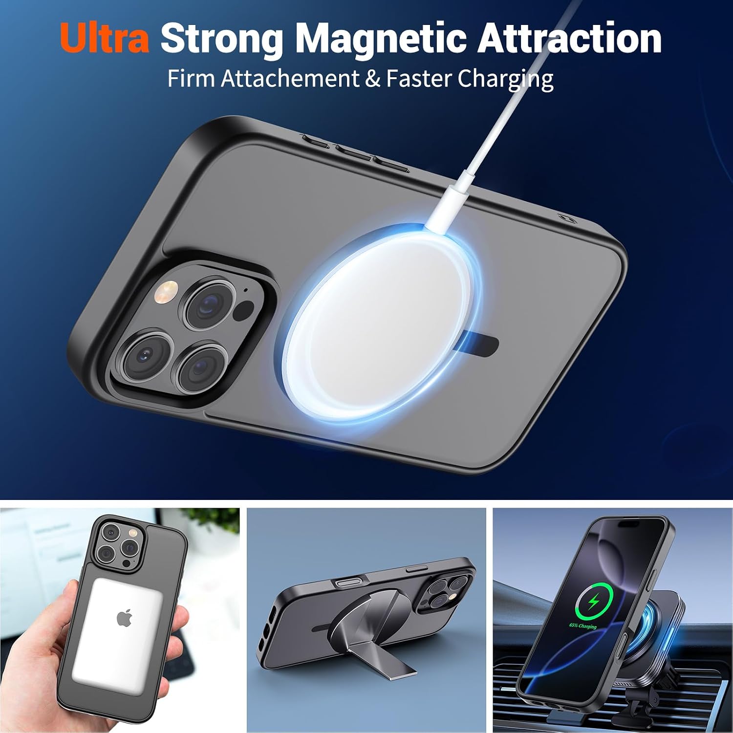 Magnetic Case Cover Armor Drop-Proof Defender Protective  - ONXW97 2439-5