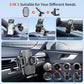 Car Mount Windshield Air Vent Phone Holder Glass Cradle Swivel Dock  - ONXW213 2563-4