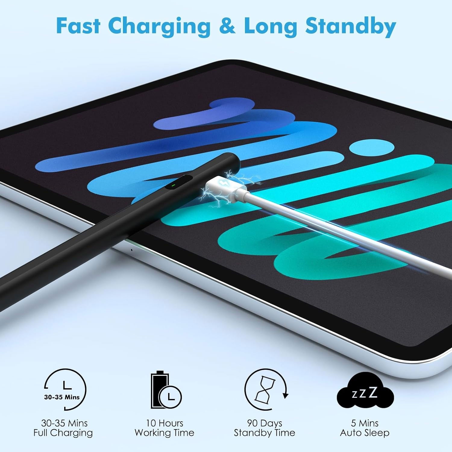 Palm Rejection Samsung Tab A7 Stylus Samsung Galaxy Tab A7 Pencil