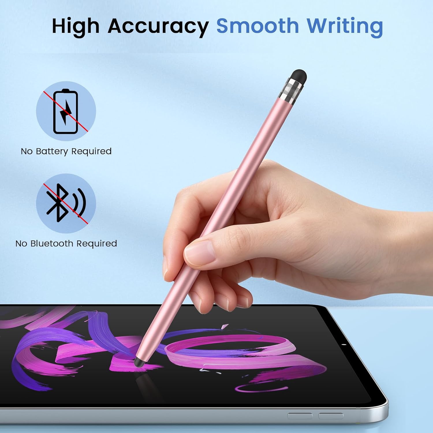 10 PCS Stylus Pen Touch Compact Lightweight Colorful  - ONXW259 2620-4