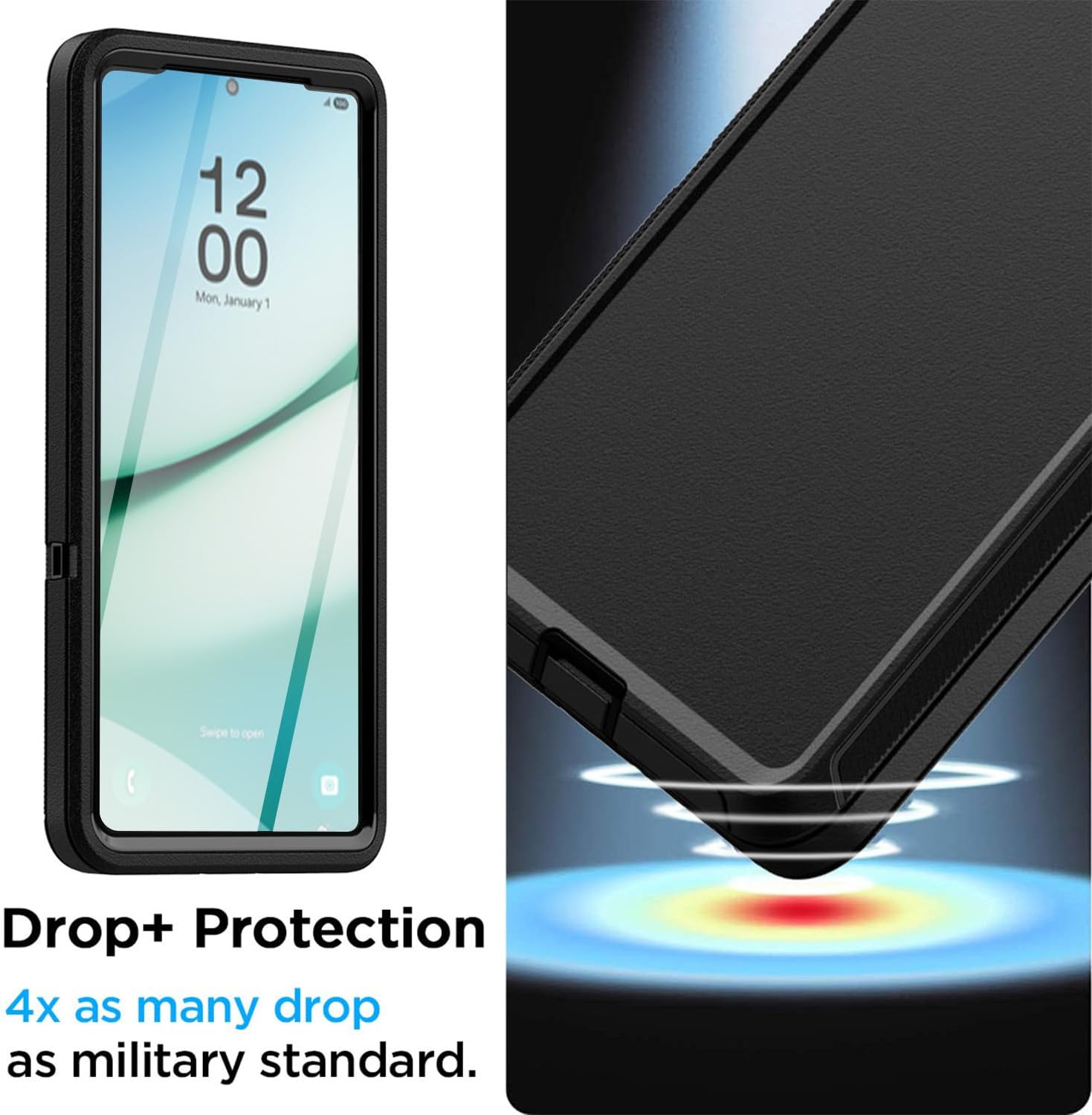 Case Cover Dual Layer Shockproof Non-Slip Armor  - ONXW26 2362-7