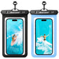 Waterproof Case 2 Pcs Underwater Bag For Pool Sea Floating Cover Touch Screen  - ONXW277 2638-1