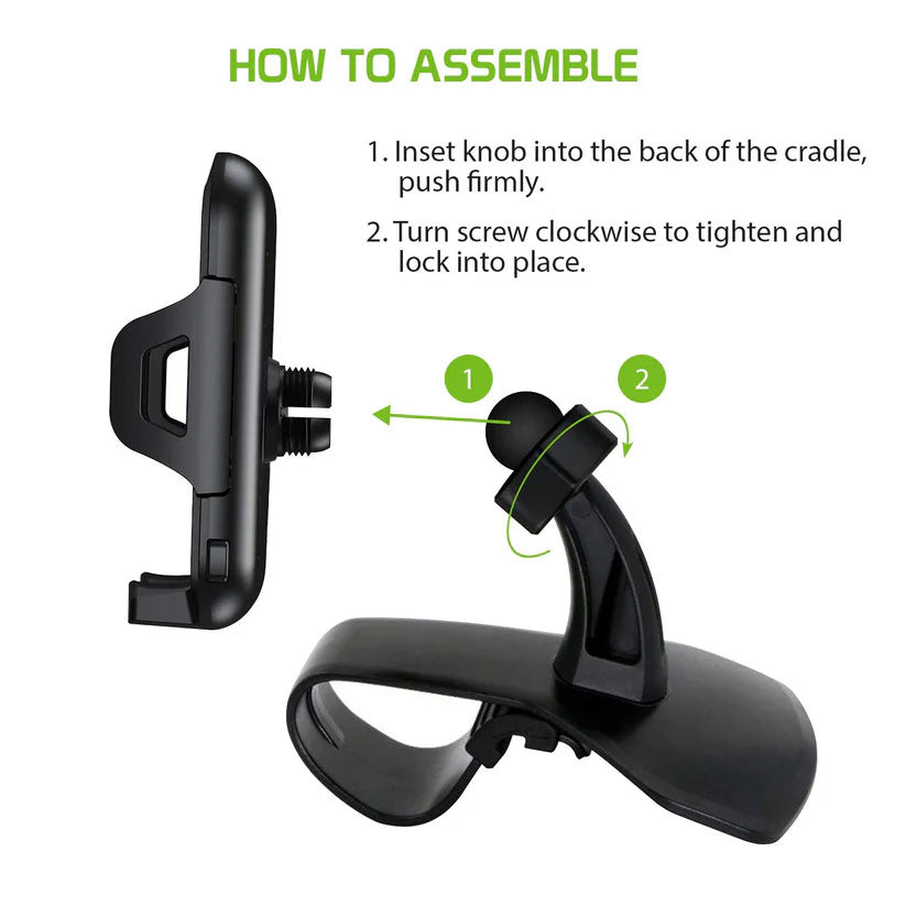 Car Mount  Dashboard Non-Slip  Holder  Cradle Swivel  - ONA65 2103-4