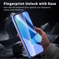 2 Pack Screen Protector Tempered Glass HD Clear Full Cover (Fingerprint Unlock) 9H Hardness  - ON2SP74 2312-3