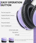 Wireless Headphones Foldable Headset w Mic Earphones Earbuds  - ONXW135 2484-3