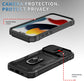 Hybrid Case Cover Metal Ring Lens Protects Kickstand Shockproof Armor  - ONXW110 2458-2