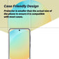 2 Pack Screen Protector Tempered Glass HD Clear  Full Cover  (Fingerprint Unlock)  9H Hardness   - ON2SP87 2419-4