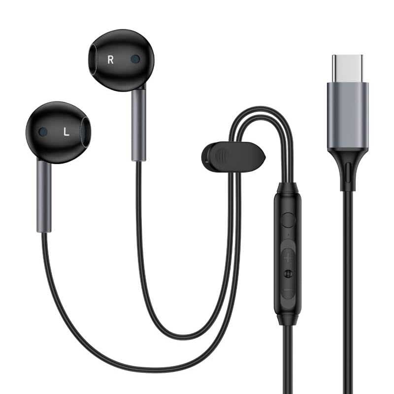 TYPE-C Earphones  USB-C Earbuds  Headphones w Mic Headset Earpieces  - ONXW202 2552-1