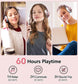 Wireless Headphones Foldable Headset w Mic Earphones Earbuds  - ONXW129 2477-2