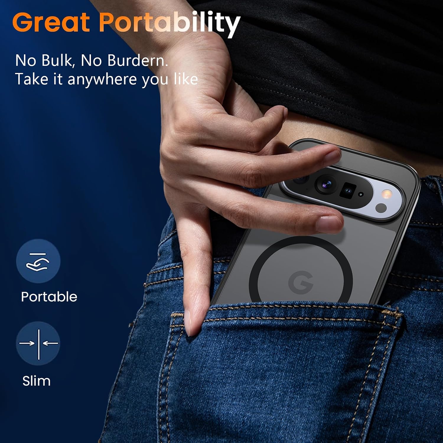 Magnetic Case Cover Armor Drop-Proof Defender Protective  - ONXW173 2522-7