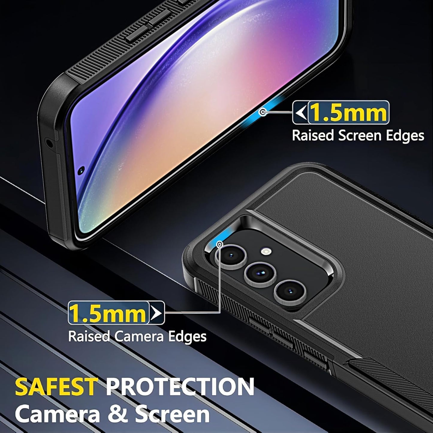 Case Cover Shockproof Non-Slip Armor Drop-Proof  - ONXW81 2418-3