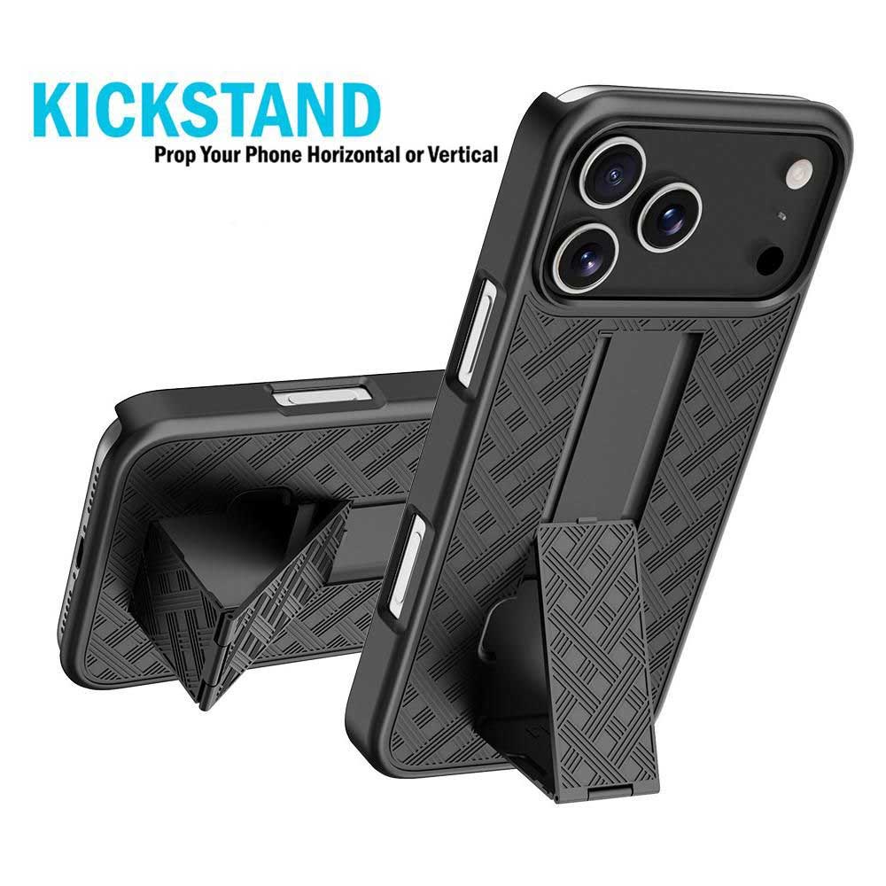 Case Belt Clip Holster Swivel Cover Kickstand Armor  - OND40 2615-4