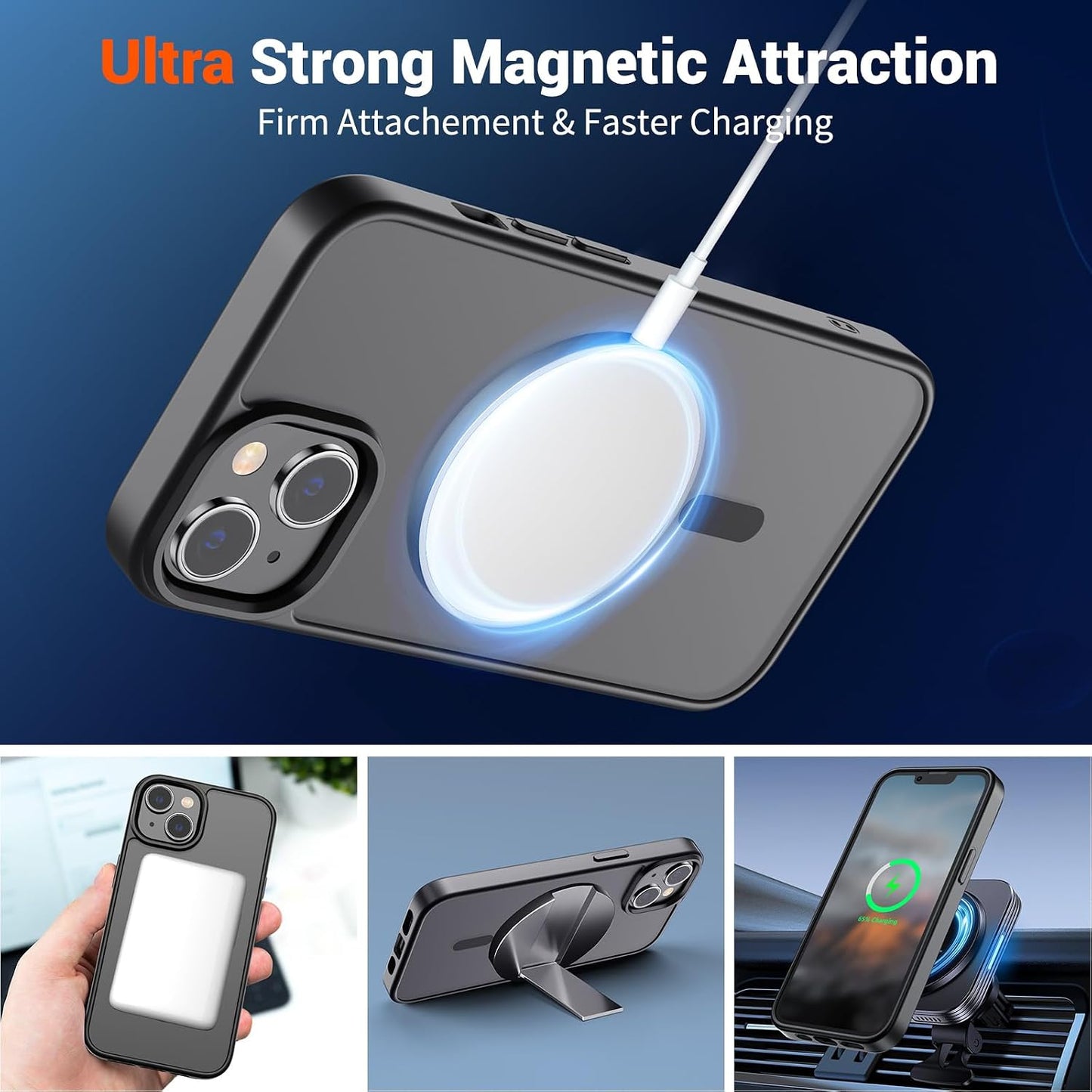 Magnetic Case Cover Armor Drop-Proof Defender Protective  - ONXW96 2438-5