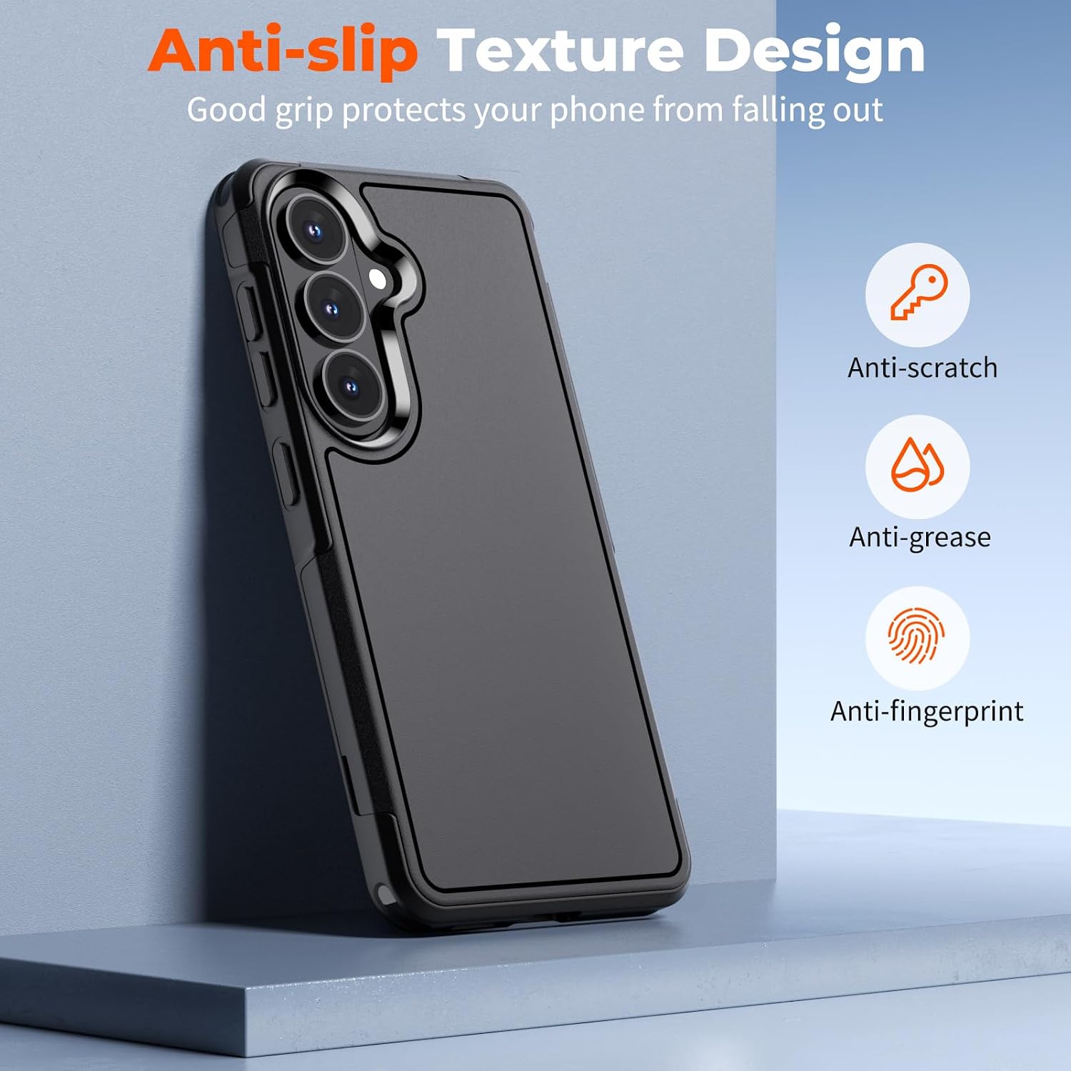 Case Cover Dual Layer Shockproof Non-Slip Armor  - ONXW7 2343-4
