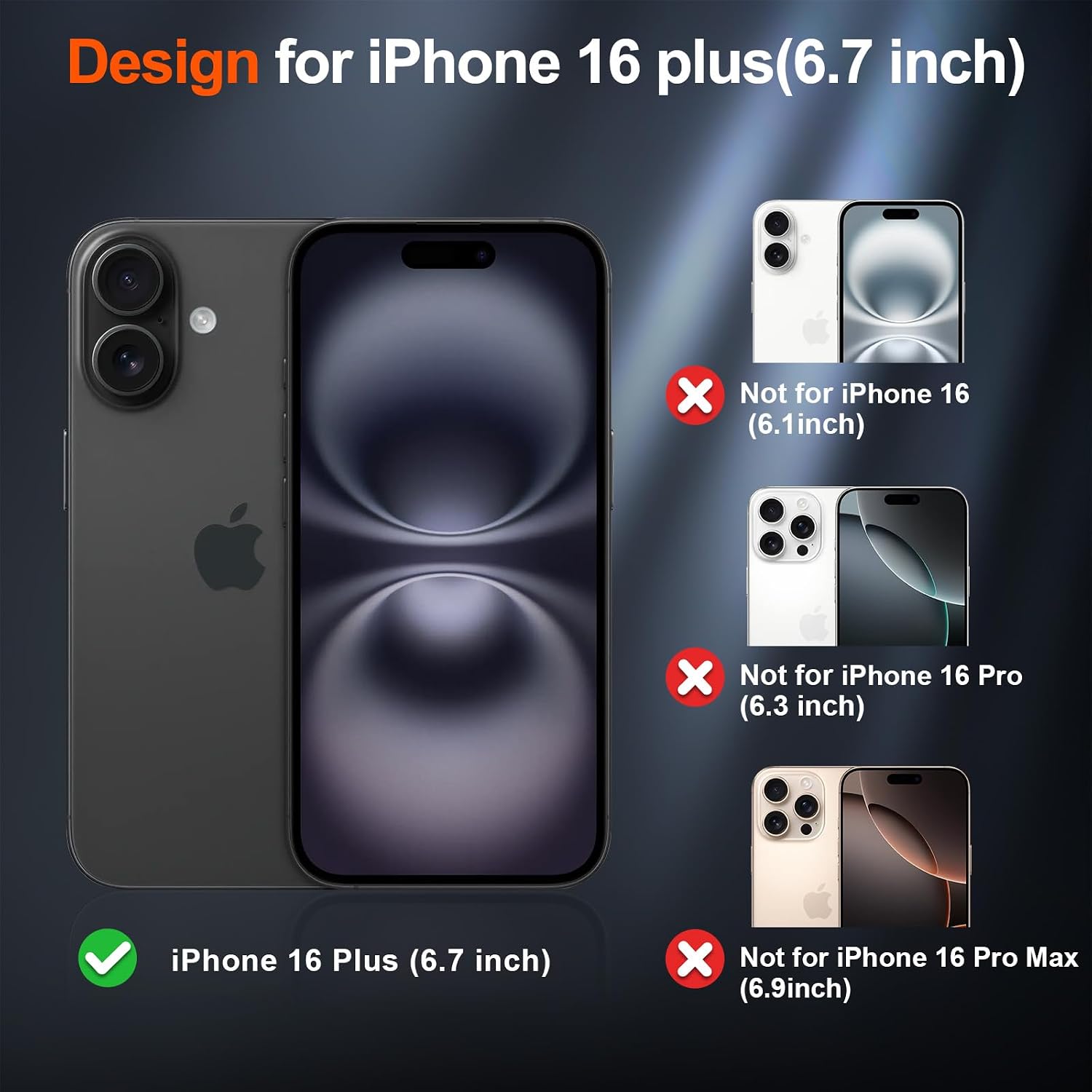 Magnetic Case Cover Armor Drop-Proof Defender Protective  - ONXW87 2428-7