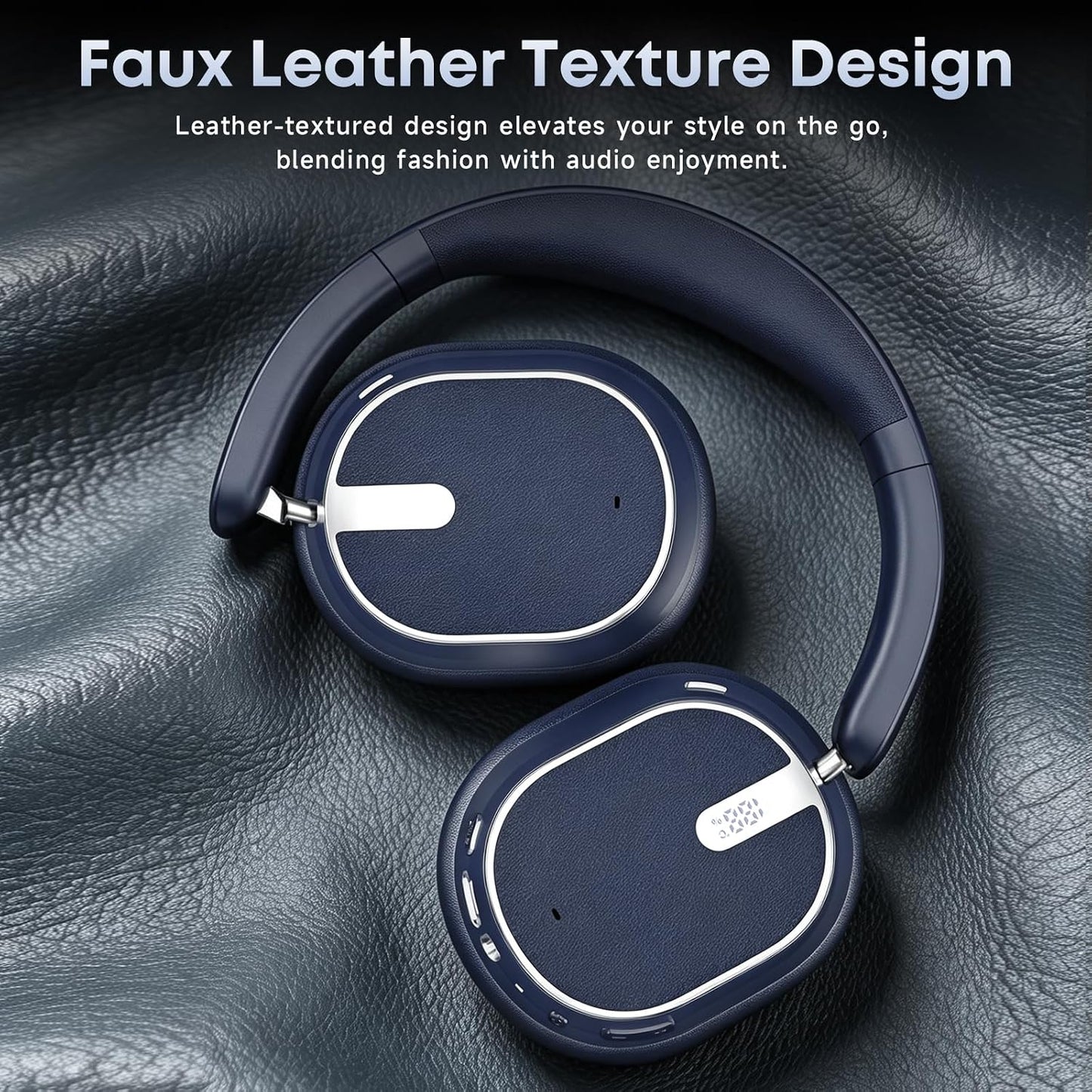 Wireless Headphones Foldable Headset w Mic Earphones Earbuds  - ONXW140 2489-8