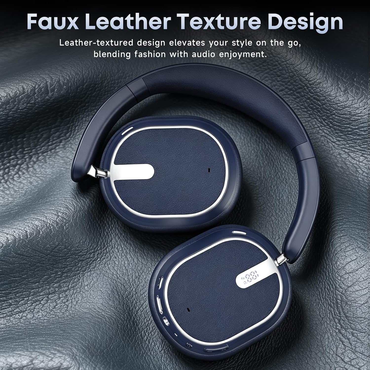 Wireless Headphones Foldable Headset w Mic Earphones Earbuds  - ONXW140 2489-8