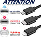 9ft USB Cable Charger Cord Power Wire MicroUSB Long 289-7