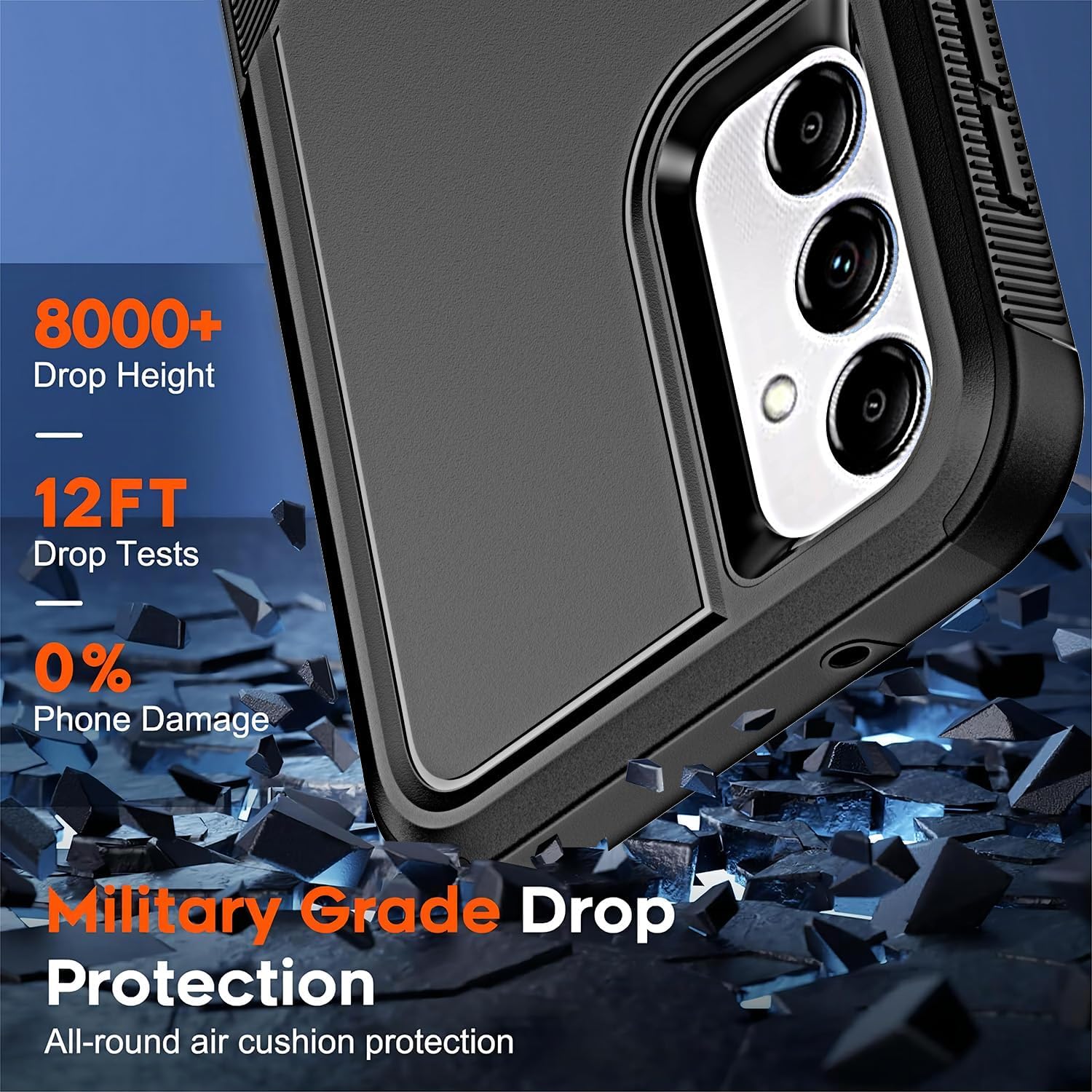 Case Cover Shockproof Non-Slip Armor Drop-Proof   - ONXW58 2394-5