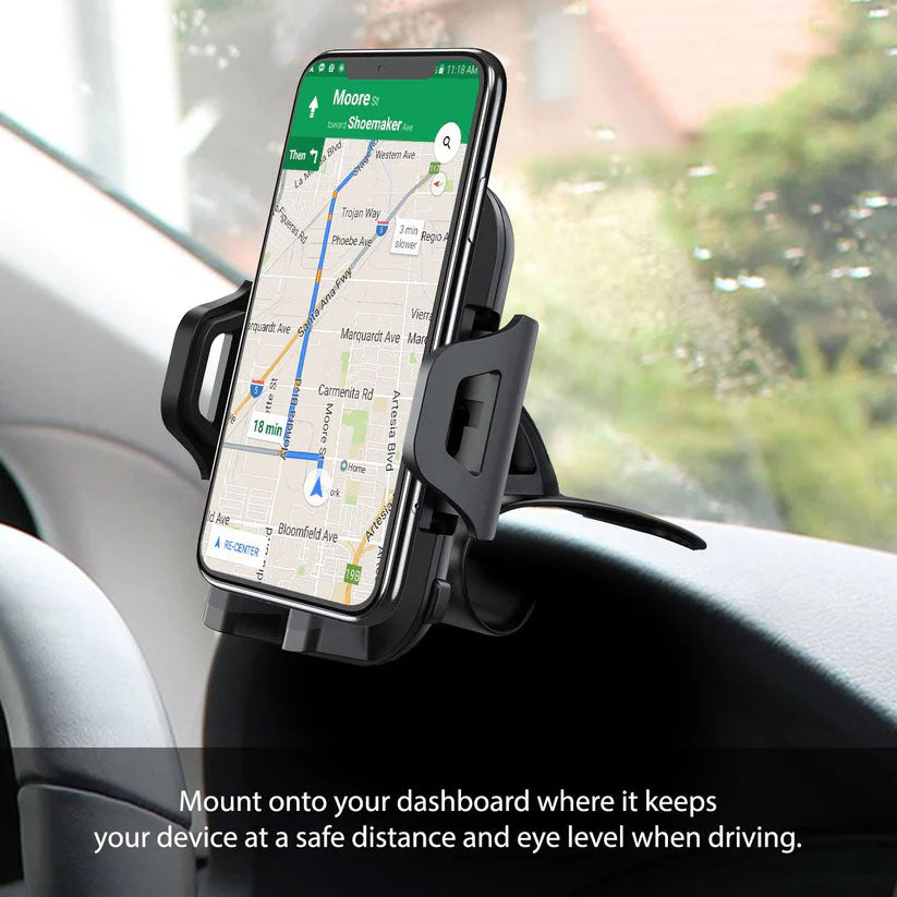 Car Mount  Dashboard Non-Slip  Holder  Cradle Swivel  - ONA65 2103-3